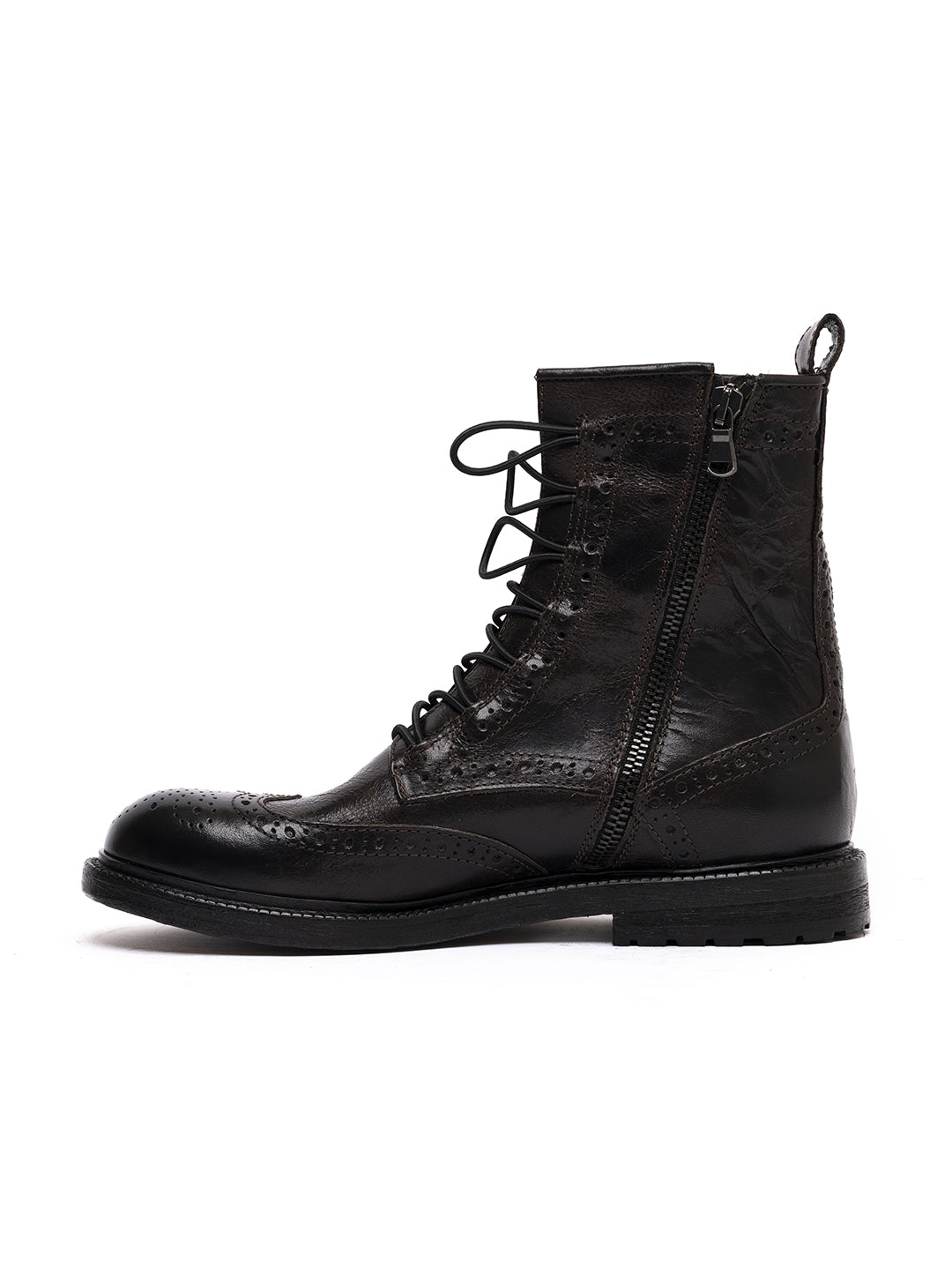 Tronchetti duilio in vitello moka 35773/95