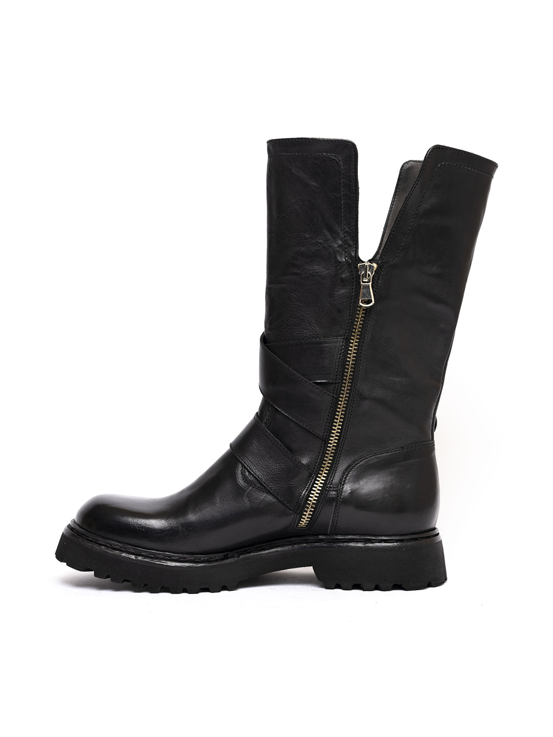 Biker in vitellino nero 36494/60