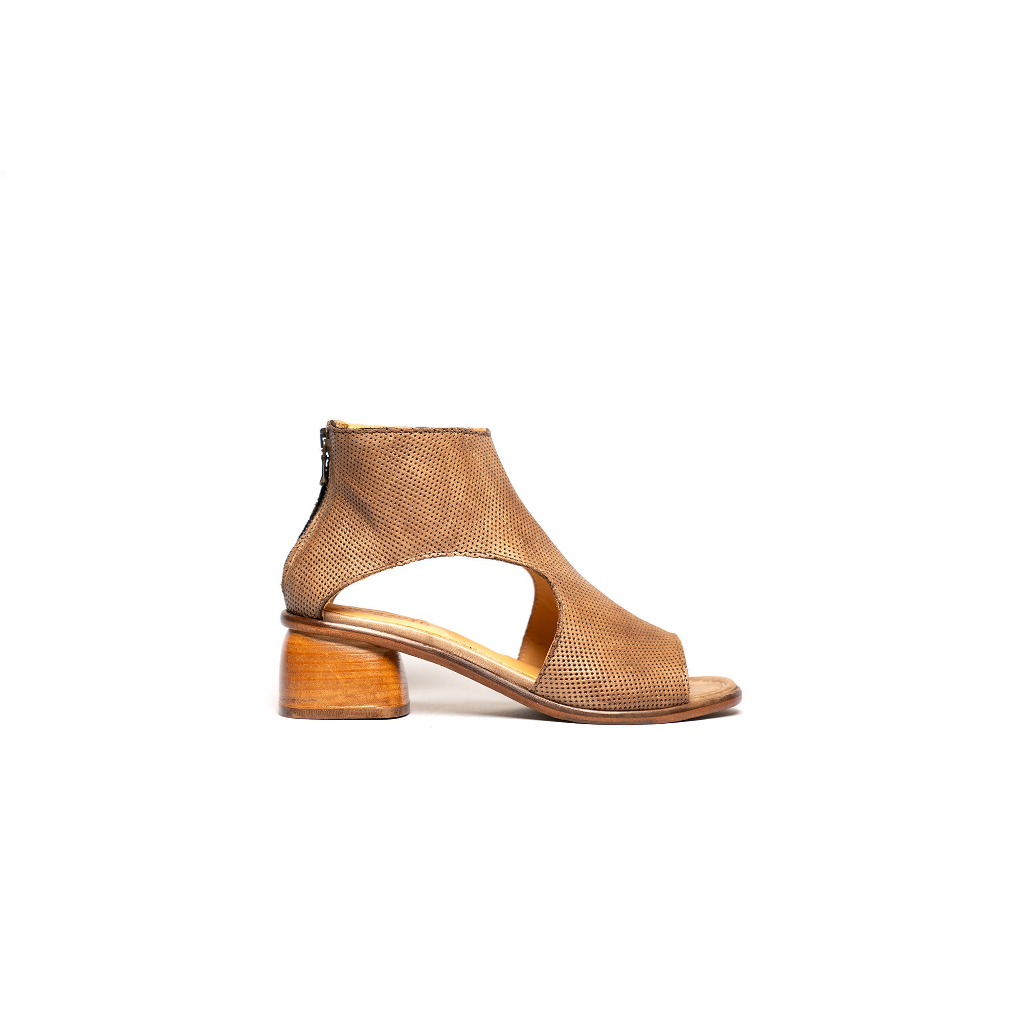 tronchetto spuntato e forato da donna coloro alpaca